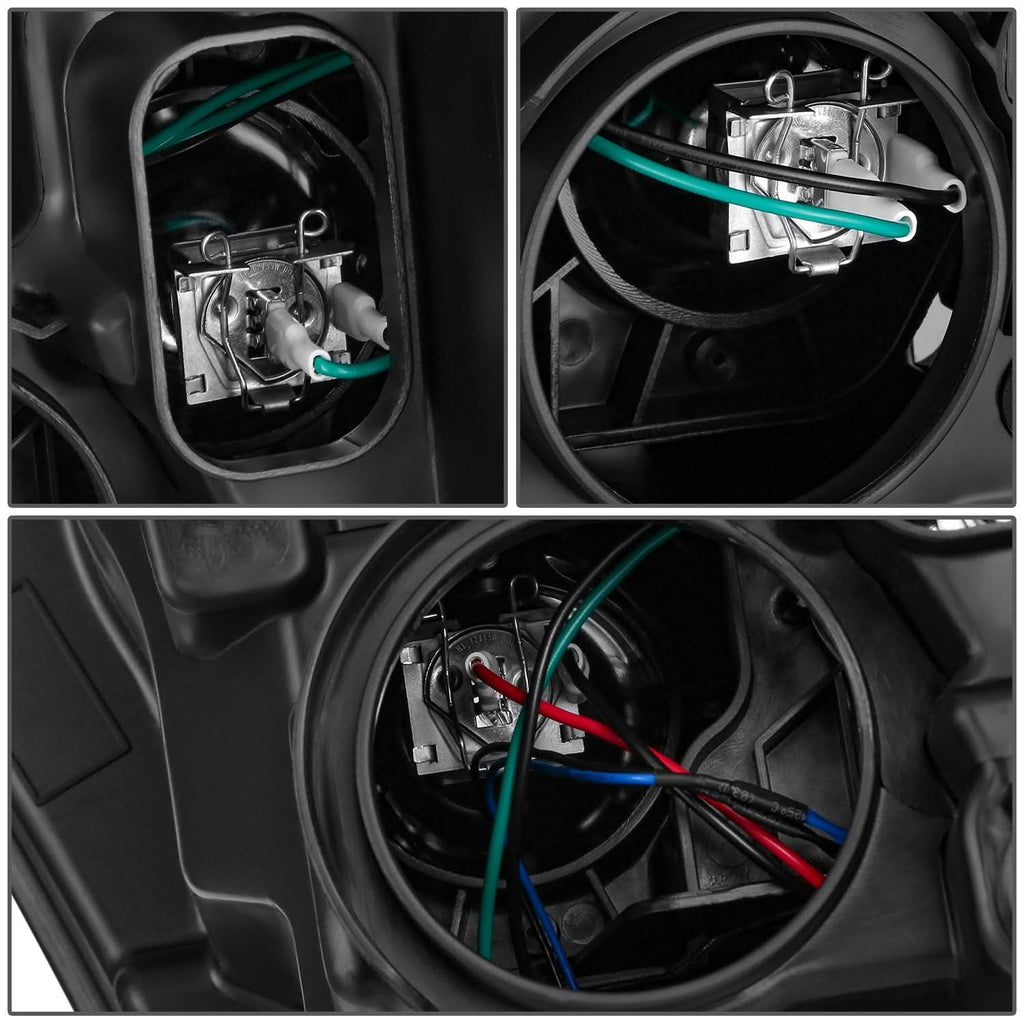 2019-2024 RAM 1500 OE Style Headlights - Black Housing Clear Corner