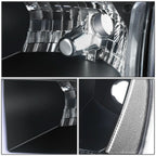 Clear Lens Black Housing LED Bar Headlights - 4PCS
