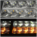 07-14 Chevrolet Tahoe/Suburban/Avalanche LED DRL Headlights Black