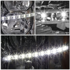 2007-2014 Chevrolet Silverado LED Reflector Headlights Chrome Housing
