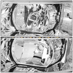 2007-2014 Chevrolet Silverado LED Reflector Headlights Chrome Housing