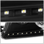04-08 Ford F-150 / 06-08 Lincoln Mark LT LED DRL Headlights - Black