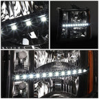 07-13 GMC Sierra 1500 / 07-14 Sierra 2500 3500 LED DRL Headlights