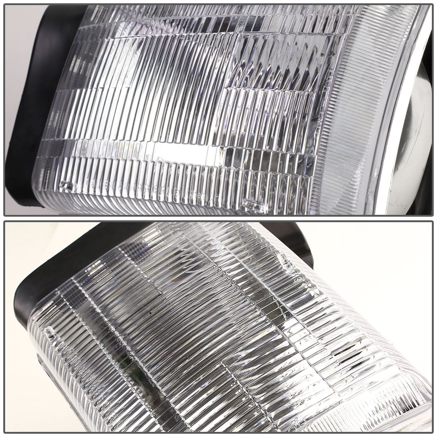 94-02 Dodge Ram OEM Style Chrome Housing Headlights - 2PC
