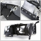 94-02 Dodge Ram OEM Style Right Headlight - Chrome Housing