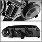 2000-2005 Chevrolet Impala Black Housing Headlights w/ Amber Corner