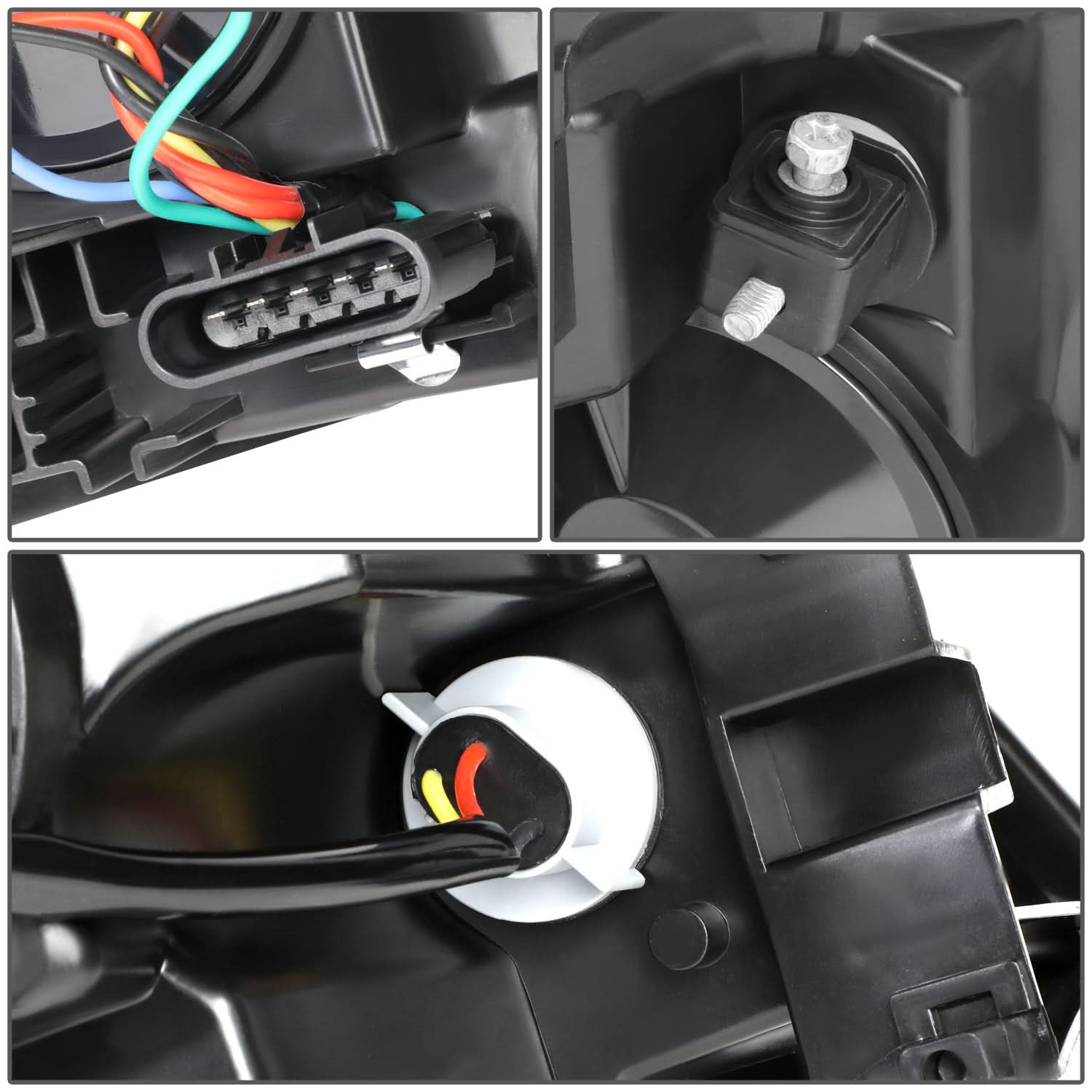 06-16 Chevrolet Impala / Monte Carlo Smoke Headlights w/ Clear Corner