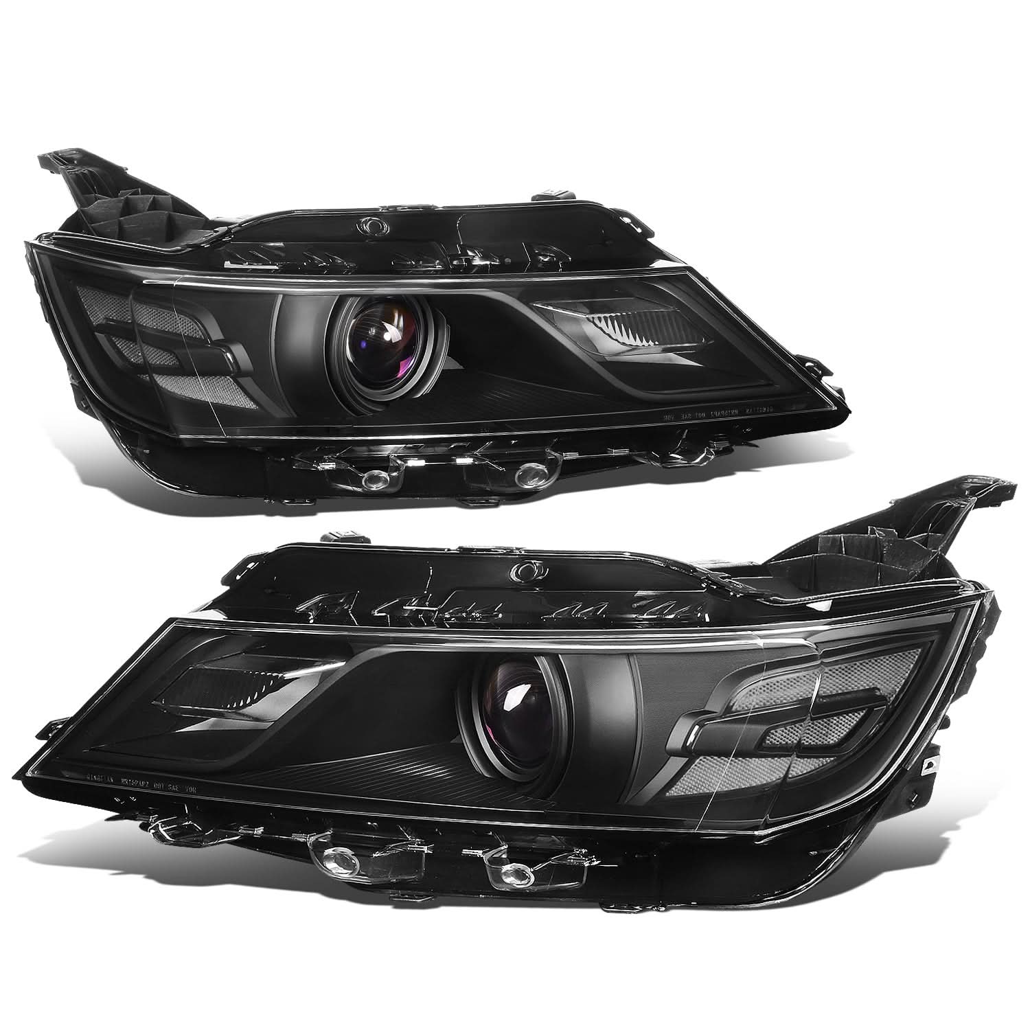 2015-2019 Chevrolet Impala OEM Style Projector Headlights Black