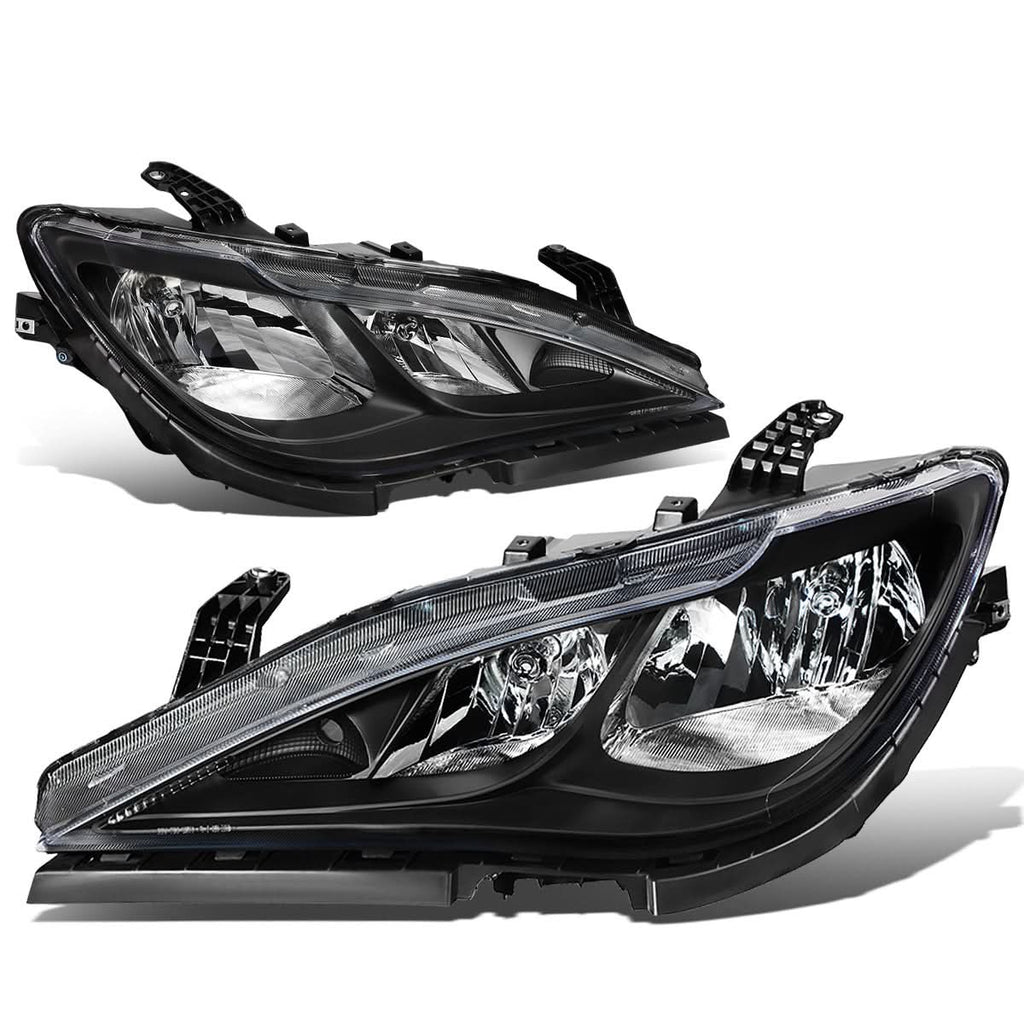 2017-2020 Chrysler Pacifica Black Housing Headlights w/ Clear Corner