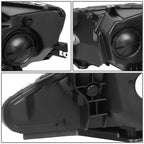 2017-2020 Chrysler Pacifica Black Housing Headlights w/ Clear Corner