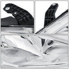 2017-2020 Chrysler Pacifica Chrome Housing Headlights with Clear Corner