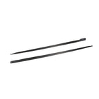 Audi A5 / S5 B9 4-Door Sedan Carbon Fiber Side Skirt Extensions 2017 - 2019