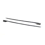 Audi A5 / S5 B9 4-Door Sedan Carbon Fiber Side Skirt Extensions 2017 - 2019