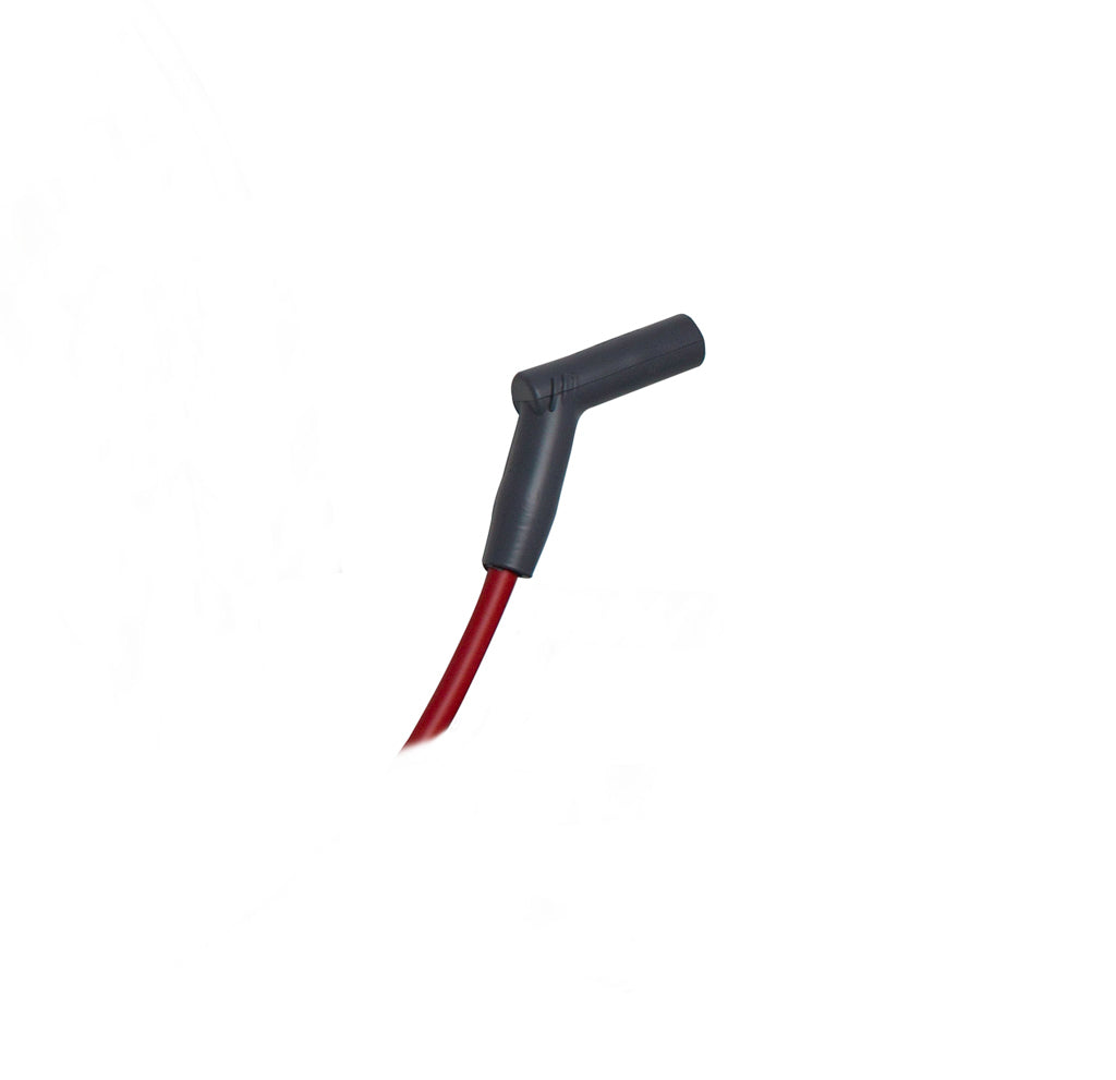 Hinson Motorsports Universal Red LS and LT Spark Plug Wire Set with 45 degree and straight boots