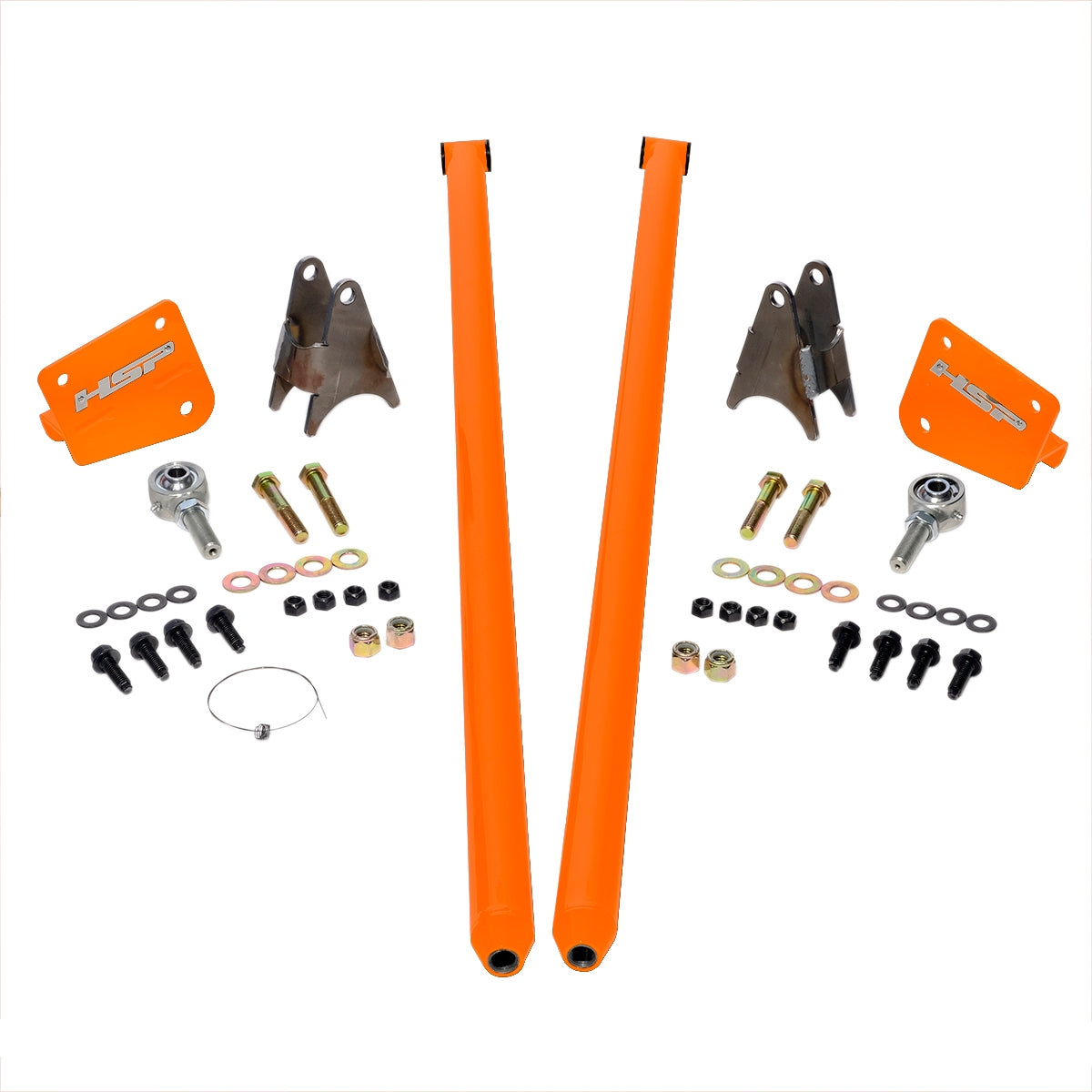 58 Inch Traction Bars For 03-13 Dodge RAM 2500 and 03-18 RAM 3500-M&M Orange HSP Diesel