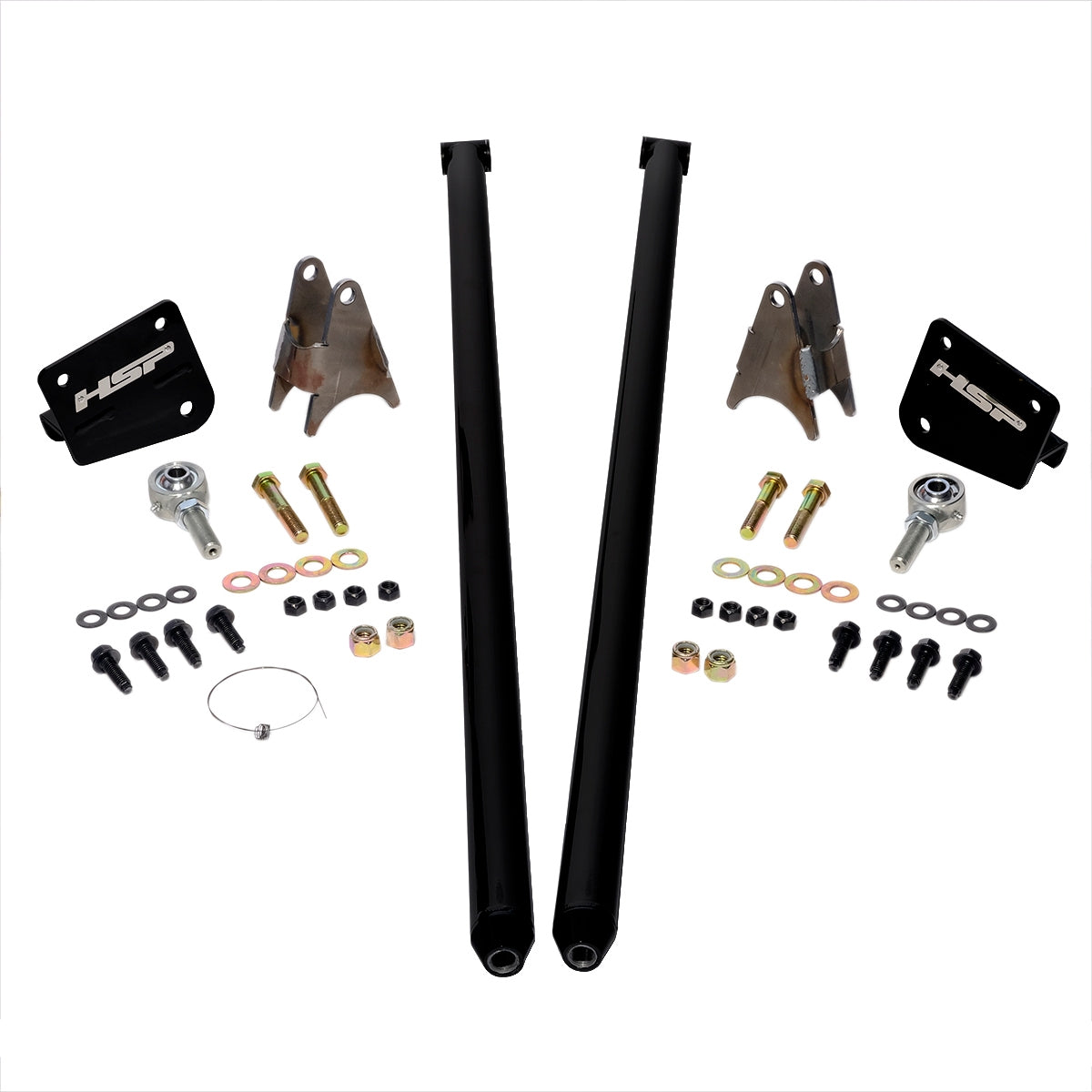 70 Inch Traction Bars For 03-13 Dodge RAM 2500 and 03-18 RAM 3500-Silk Satin Black HSP Diesel