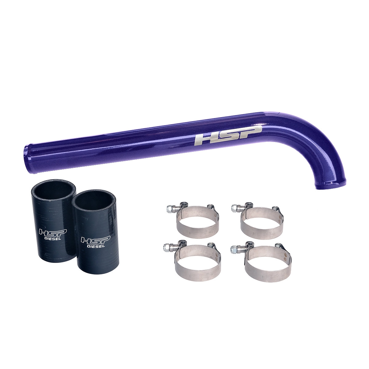 Upper Coolant Tube For 19-22 Dodge Cummins 5th Gen 6.7L-Illusion Purple HSP Diesel