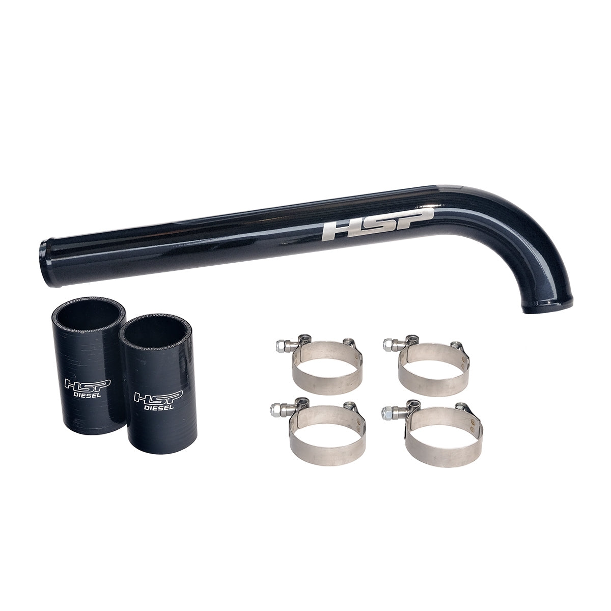Upper Coolant Tube For 19-22 Dodge Cummins 5th Gen 6.7L-Ink Black HSP Diesel