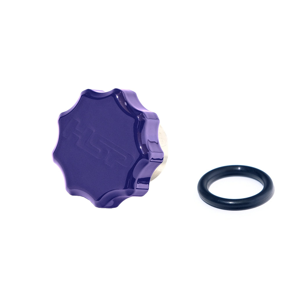 01-16 Chevrolet/GMC Billet Oil Fill Cap For Factory Filler Neck Illusion Purple HSP Diesel