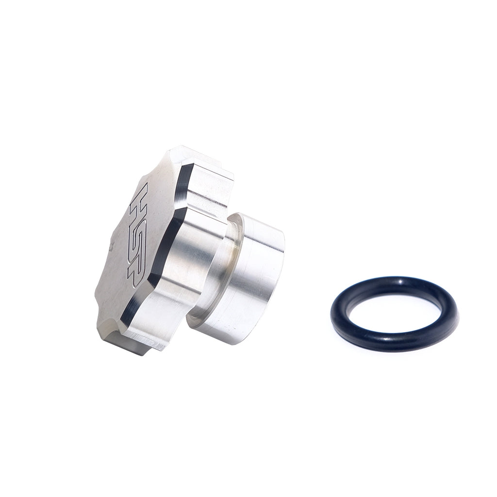 01-16 Chevrolet/GMC Billet Oil Fill Cap For Factory Filler Neck Raw HSP Diesel