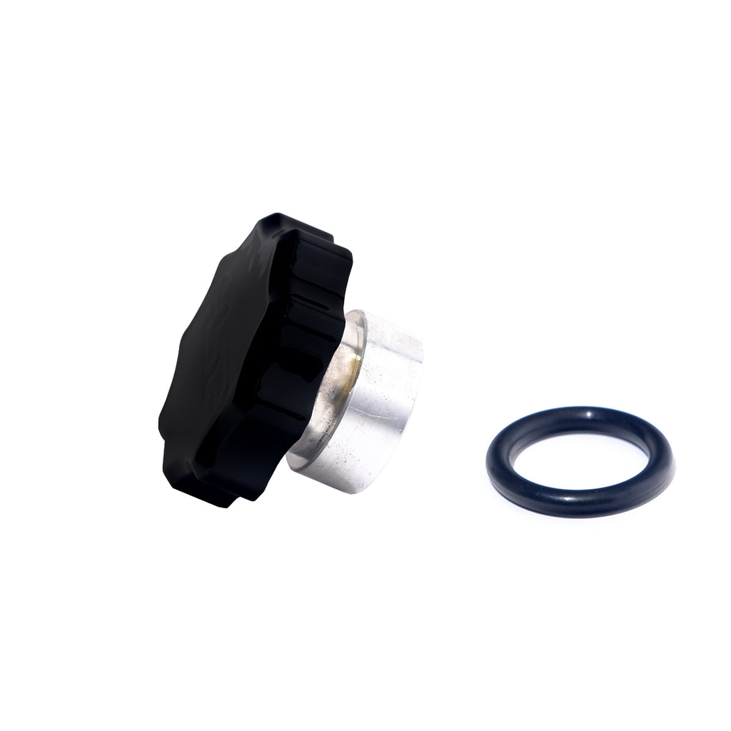 11-16 Chevrolet/GMC Billet Oil Fill Cap For HSP Filler Neck Silk Satin Black HSP Diesel