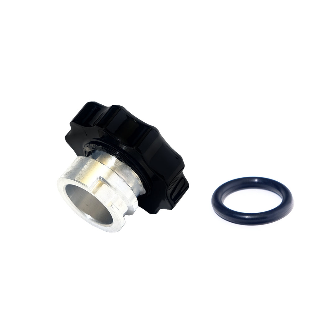 11-16 Chevrolet/GMC Billet Oil Fill Cap For HSP Filler Neck Silk Satin Black HSP Diesel