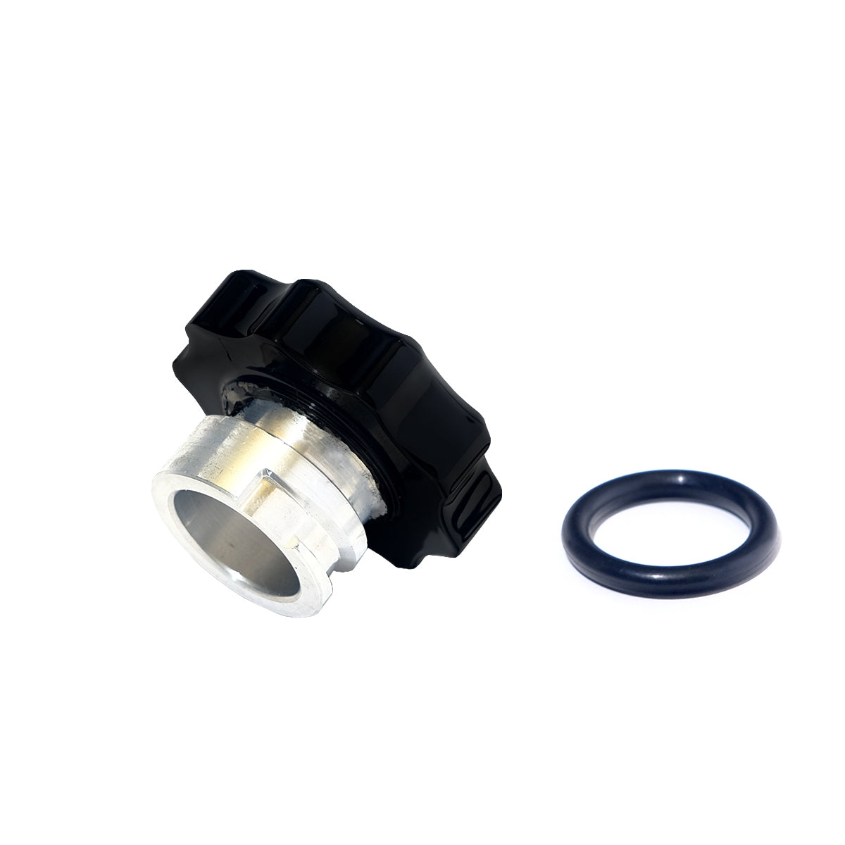 11-16 Chevrolet/GMC Billet Oil Fill Cap For HSP Filler Neck Silk Satin Black HSP Diesel