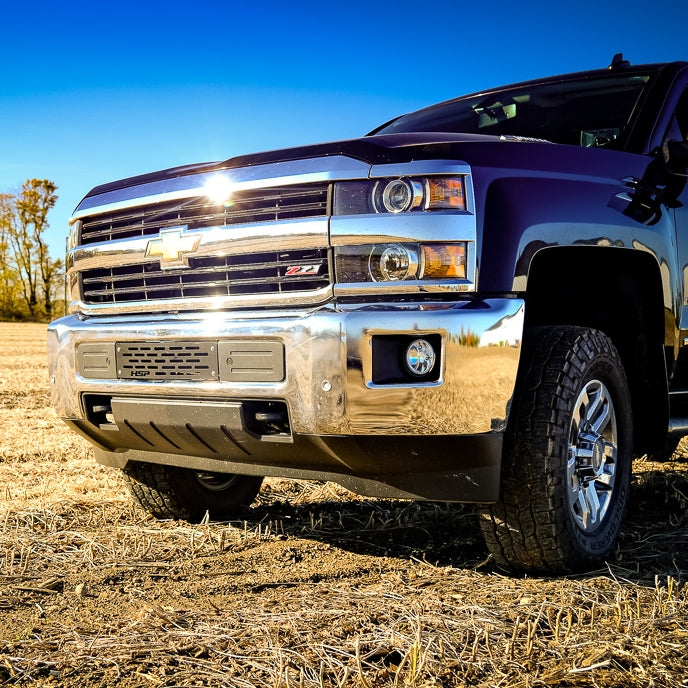 15-19 Chevrolet Silverado 2500/3500 HD Bumper Grille Insert Custom Color HSP Diesel