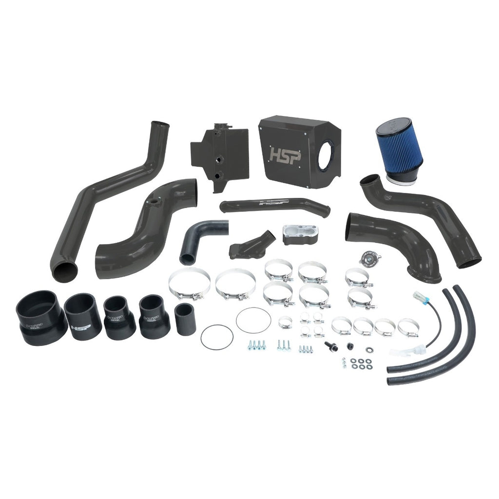 Deluxe No Bridge/Cold Side Bundle Kit For 2004.5-2005 Chevrolet/GMC-Kingsport Grey HSP Diesel