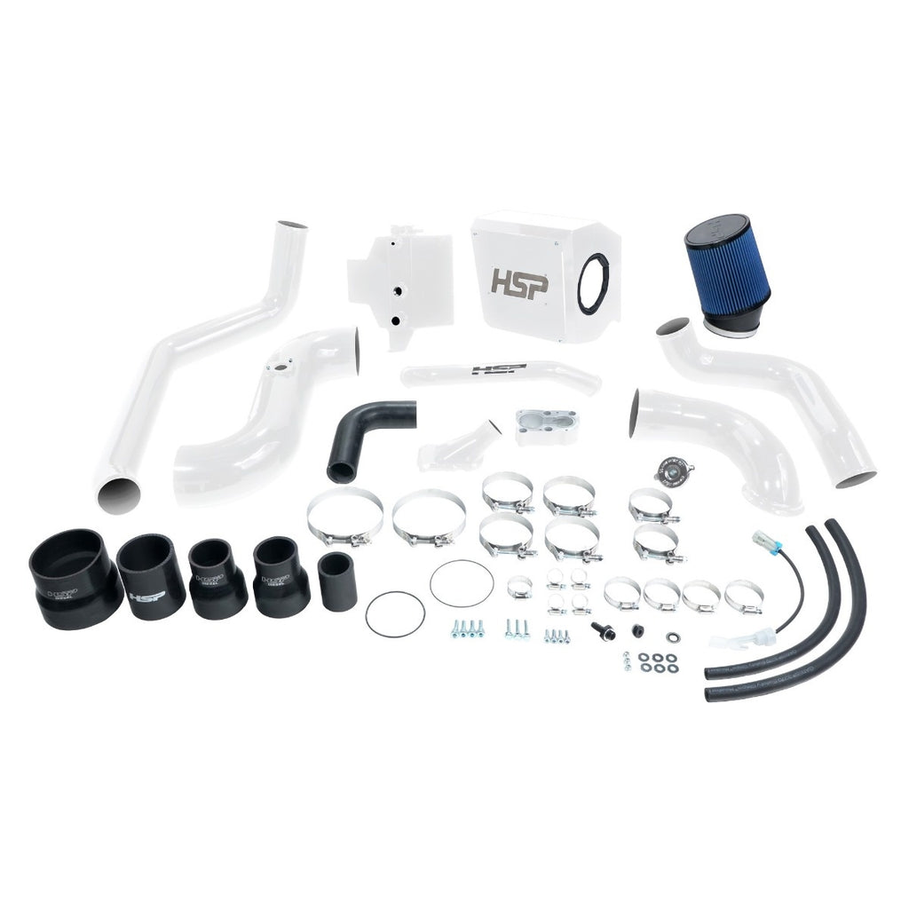 Deluxe No Bridge/Cold Side Bundle Kit For 2004.5-2005 Chevrolet/GMC-Polar White HSP Diesel