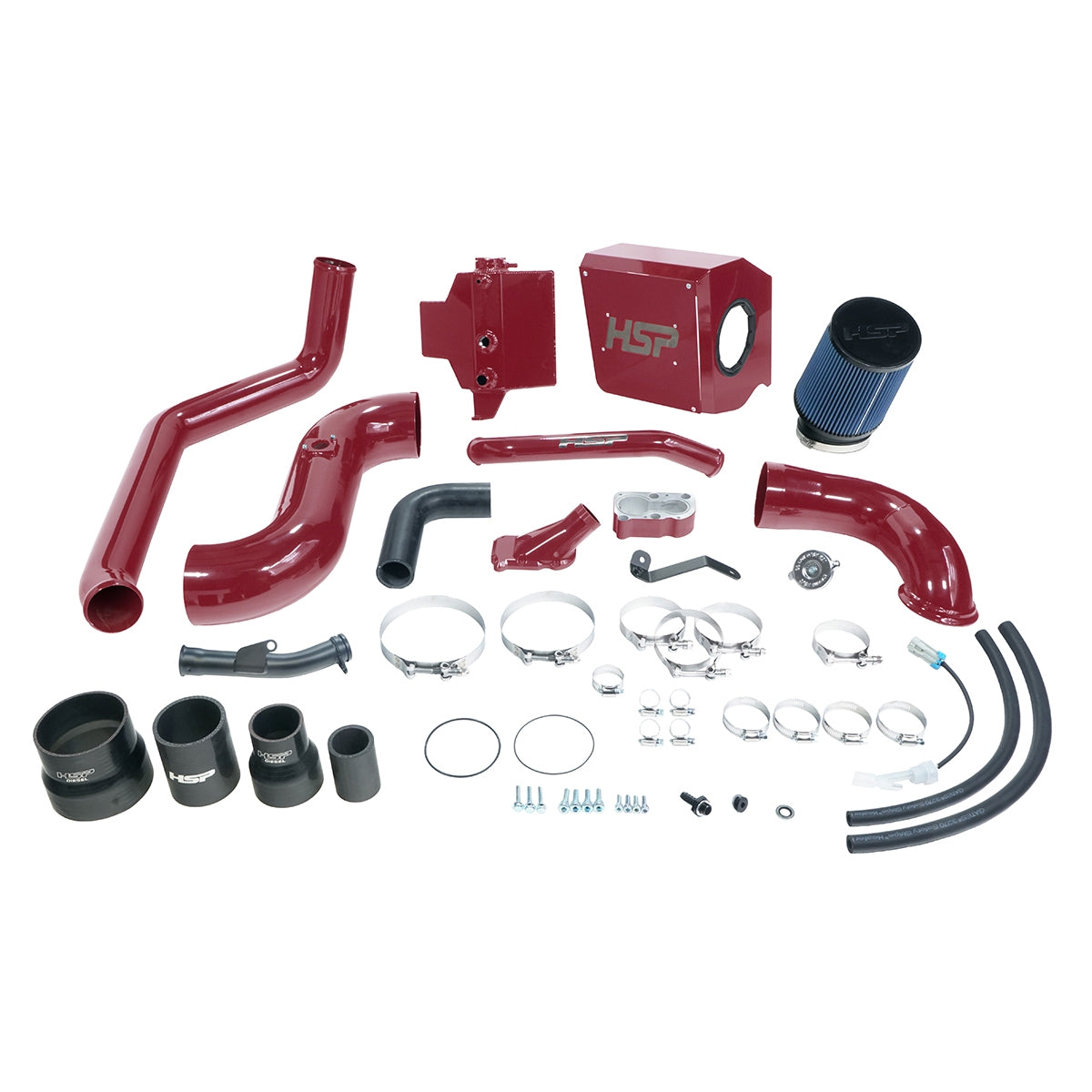 Deluxe No Bridge/Cold Side Bundle Kit For 2006-2007 Chevrolet/GMC-Illusion Cherry HSP Diesel