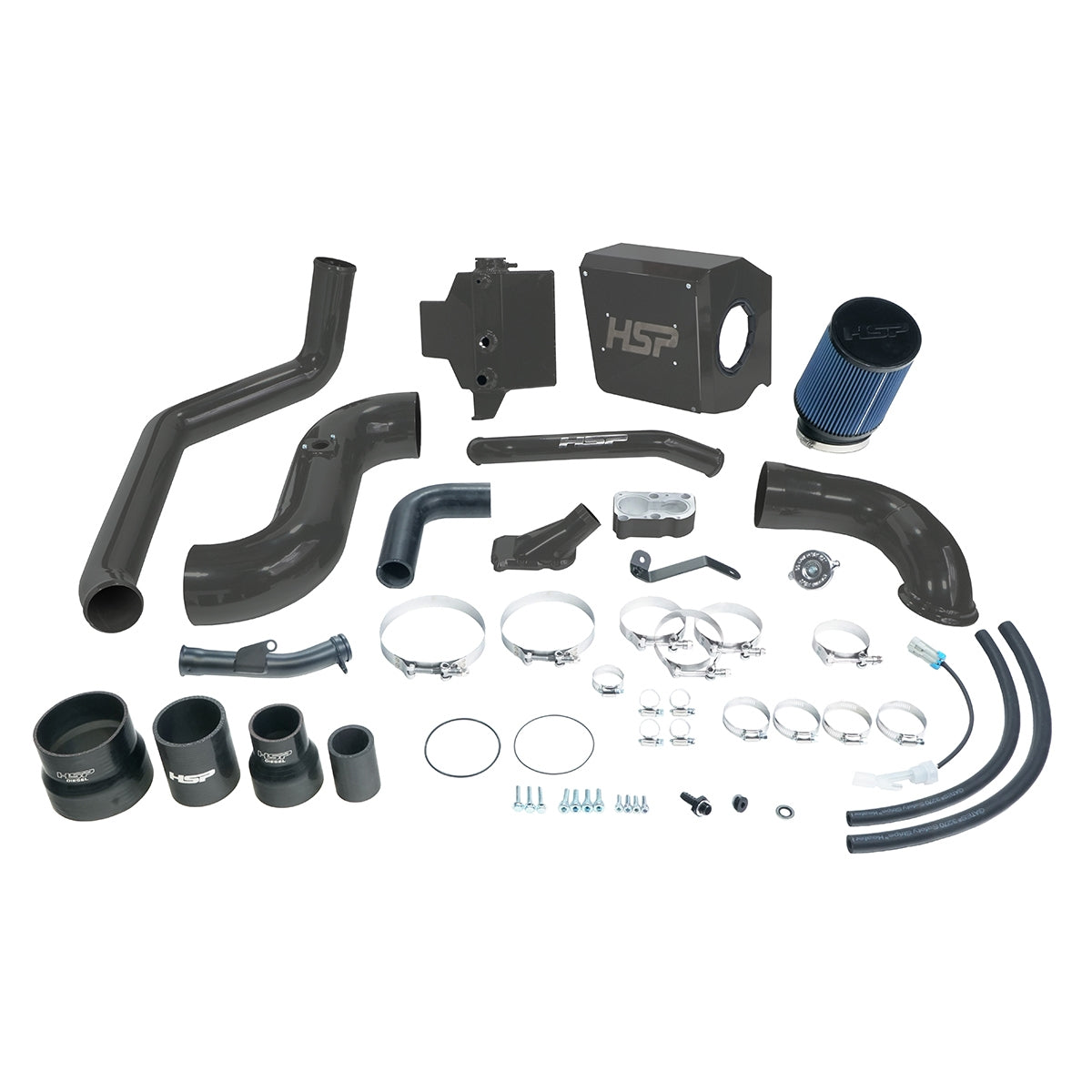 Deluxe No Bridge/Cold Side Bundle Kit For 2006-2007 Chevrolet/GMC-Kingsport Grey HSP Diesel