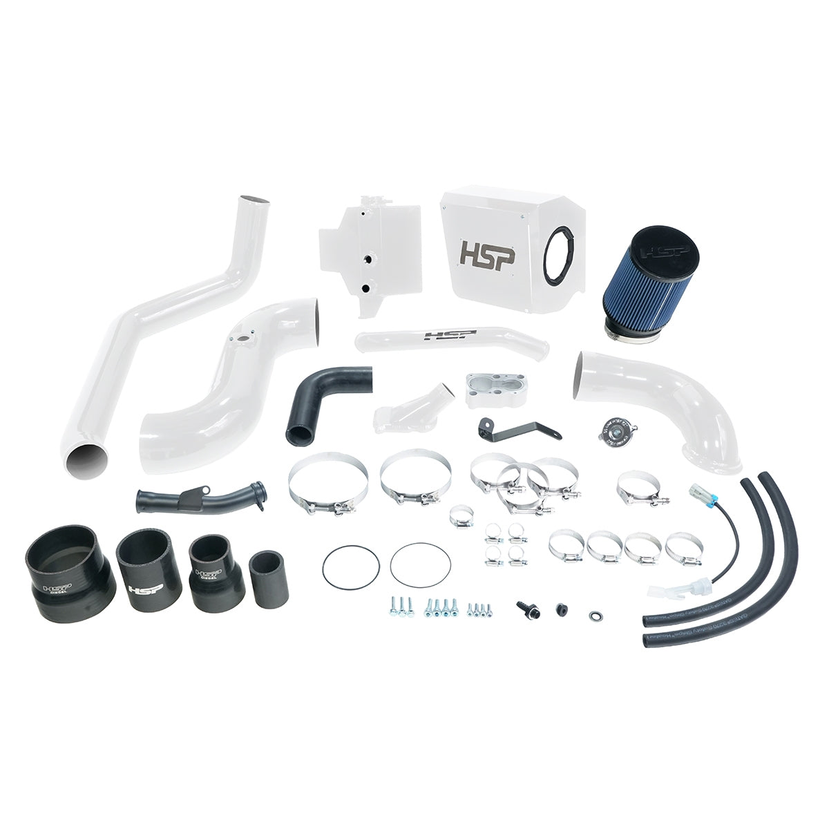 Deluxe No Bridge/Cold Side Bundle Kit For 2006-2007 Chevrolet/GMC-Polar White HSP Diesel
