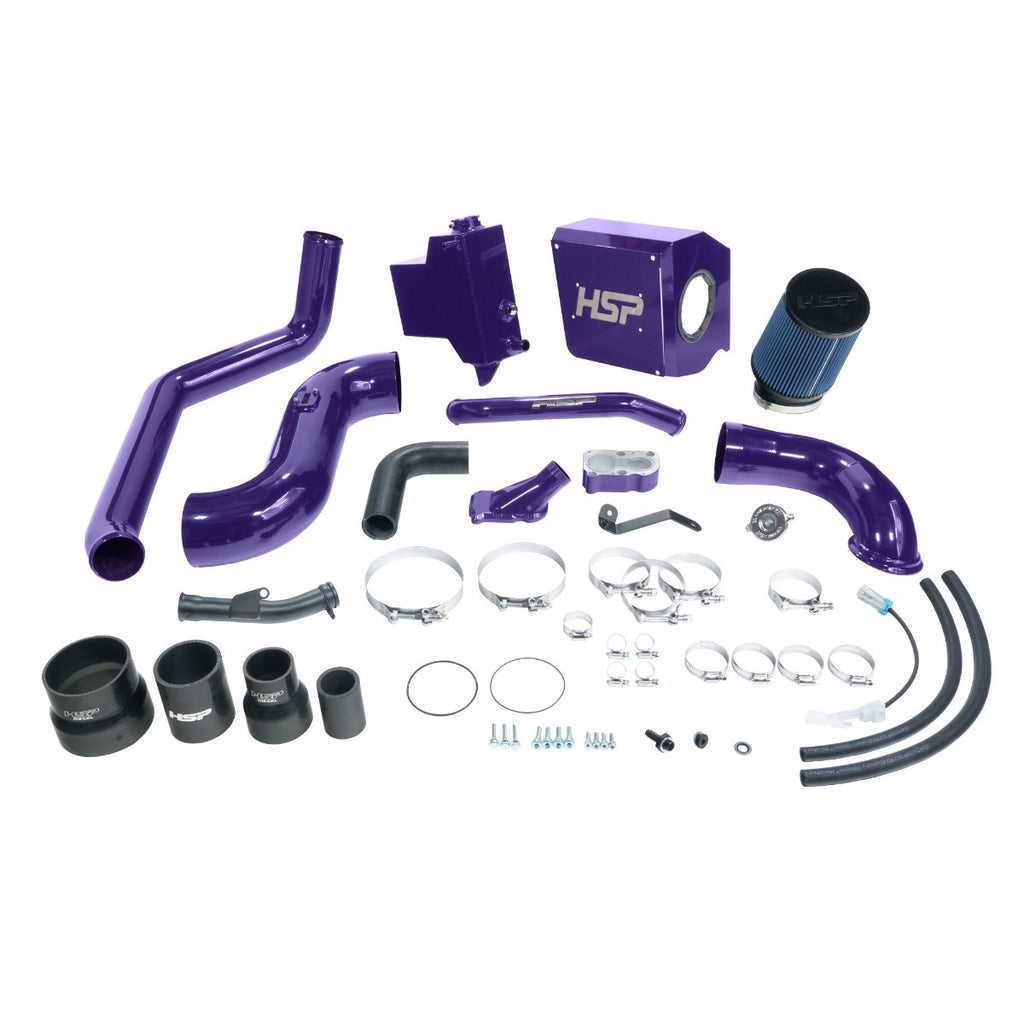 Deluxe No Bridge/Cold Side Bundle Kit For 2007.5-2010 Chevrolet/GMC-Illusion Purple HSP Diesel