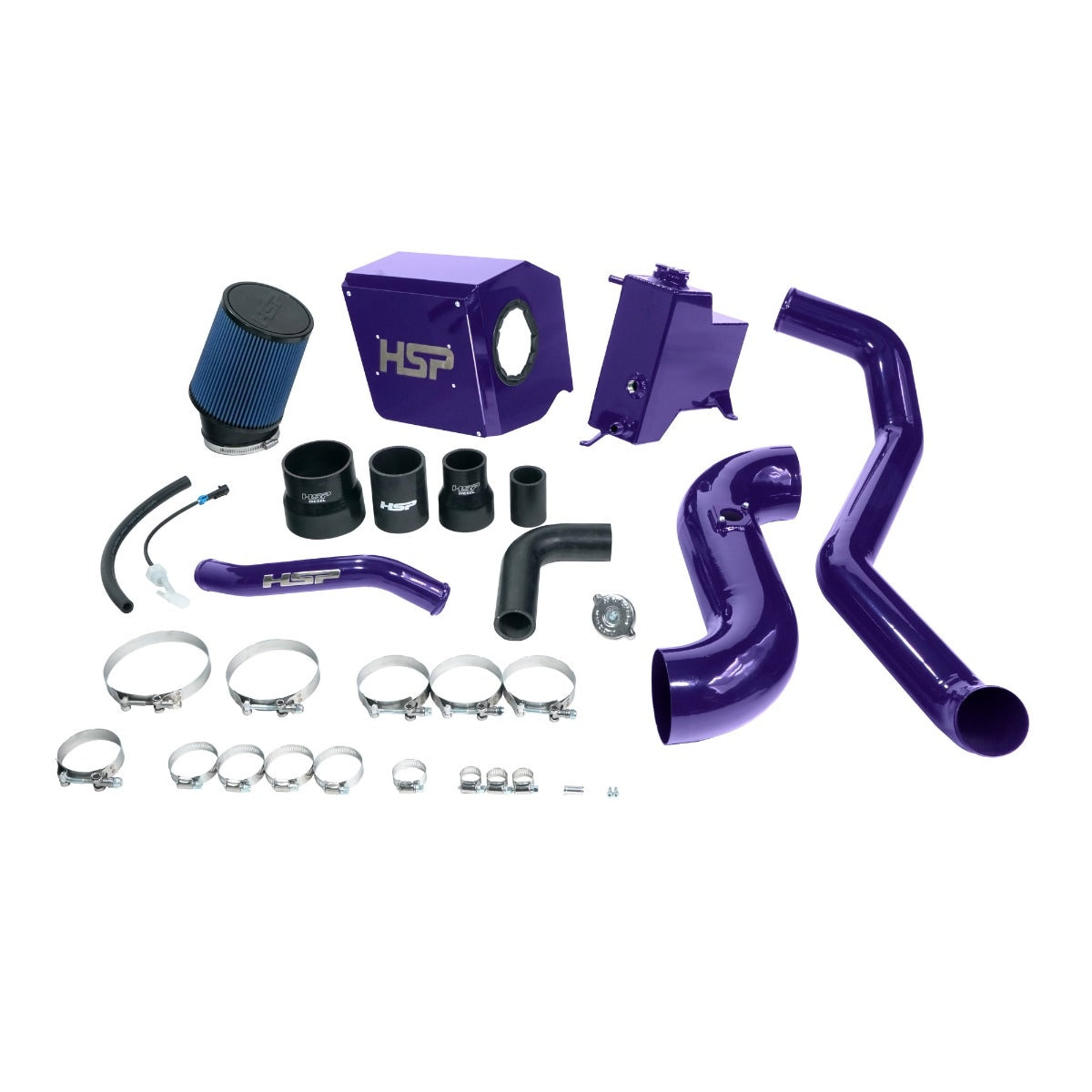 Deluxe No Bridge/Cold Side Bundle Kit For 2011-2012 Chevrolet/GMC-Illusion Purple HSP Diesel