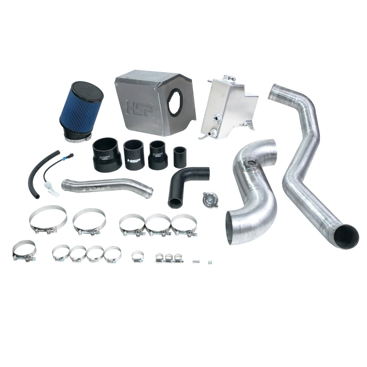 Deluxe No Bridge/Cold Side Bundle Kit For 2011-2012 Chevrolet/GMC-Raw HSP Diesel