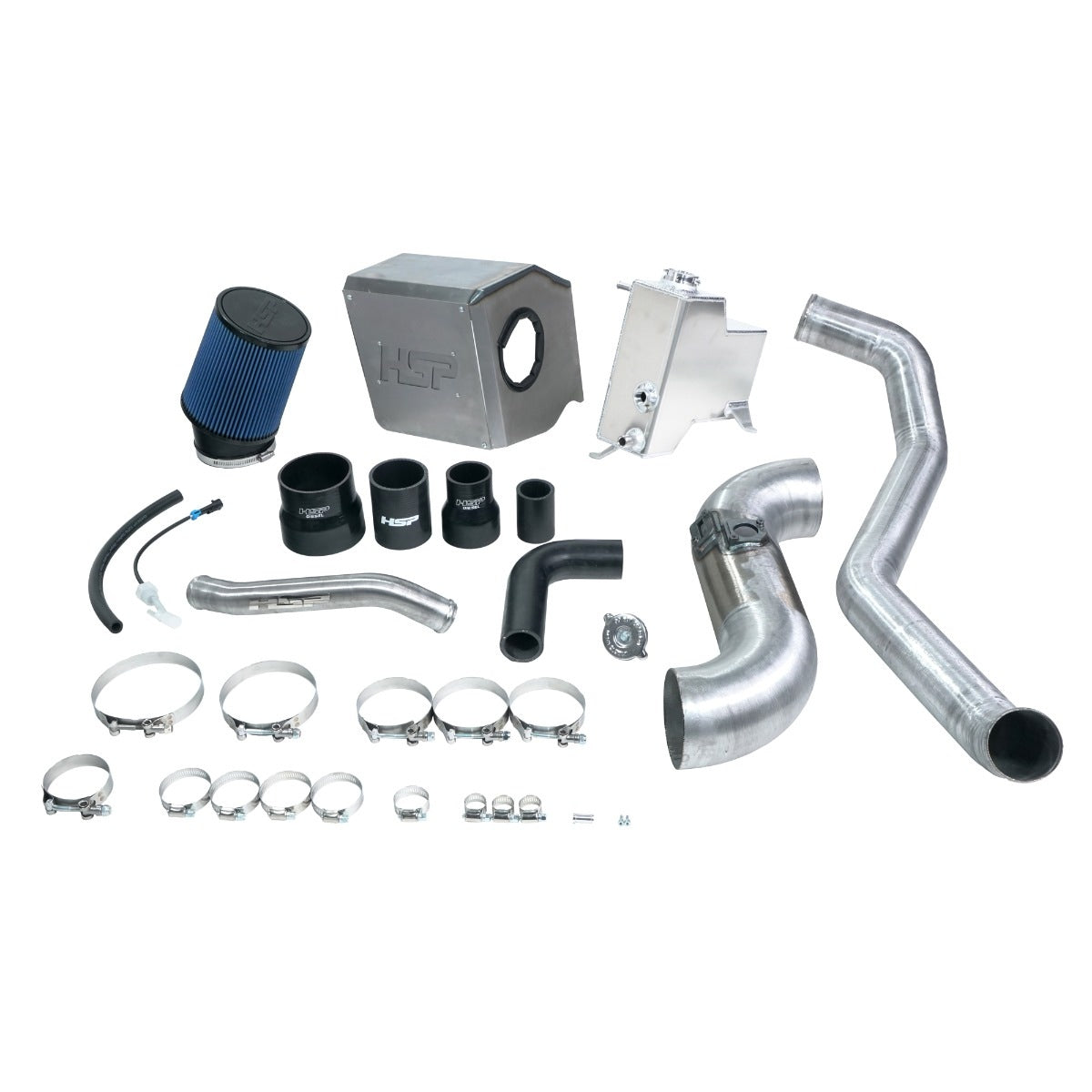 Deluxe No Bridge/Cold Side Bundle Kit For 2013-2014 Chevrolet/GMC-Ink Black HSP Diesel