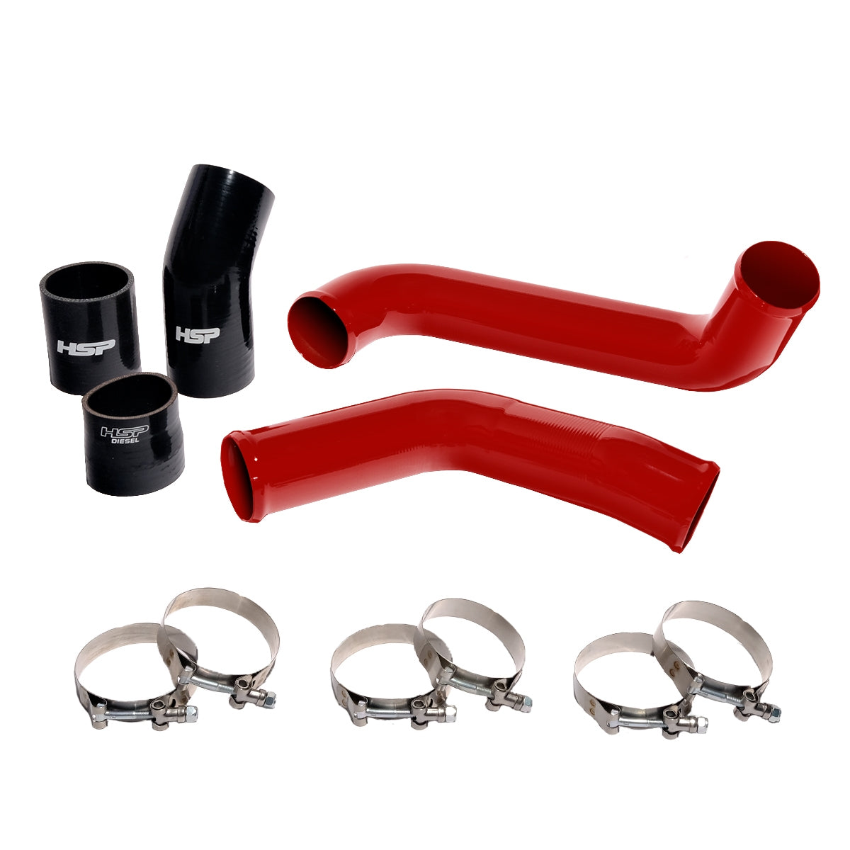 2020-2024 Chevrolet/GMC L5P Hot Side Tube-Flag Red HSP Diesel