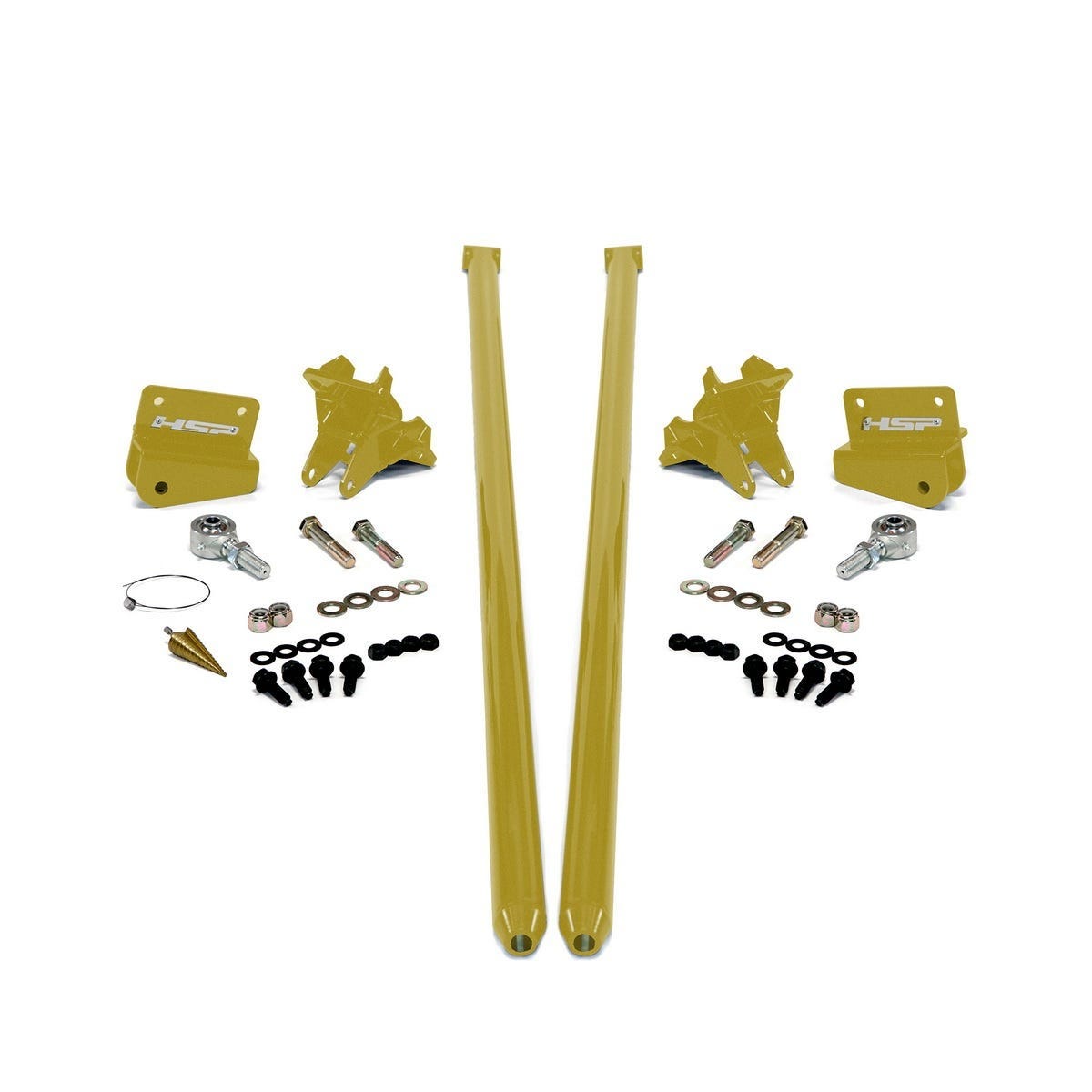 2020-2025 Silverado/Sierra 2500 3500 L5P 77 Inch Traction Bars Flag Red HSP Diesel