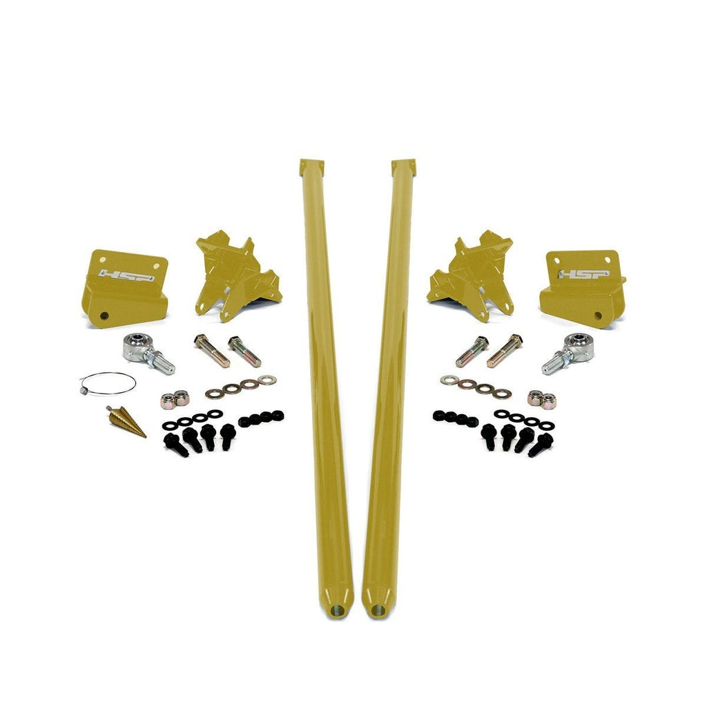 2020-2025 Silverado/Sierra 2500 3500 L5P 77 Inch Traction Bars Silk Satin Black HSP Diesel