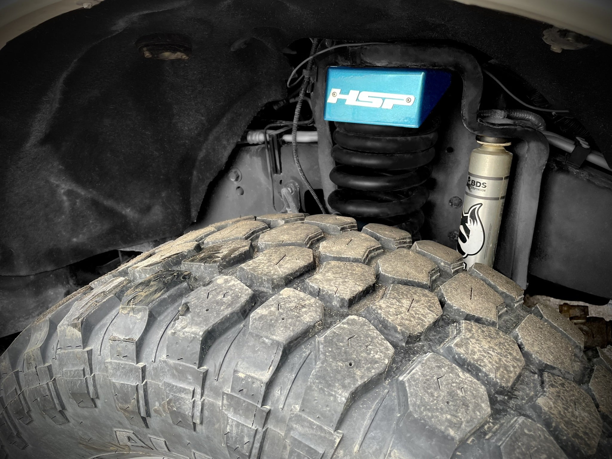 Coil Spring Show Plate For 06-22 Ford Powerstroke-Raw HSP Diesel