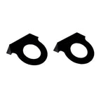 Coil Spring Show Plate For 06-22 Ford Powerstroke-Silk Satin Black HSP Diesel