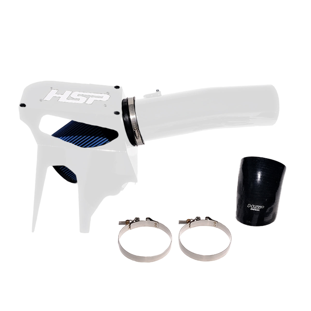 Cold Air Intake For 2020-2022 Ford Powerstroke F250/350 6.7L-Polar White HSP Diesel