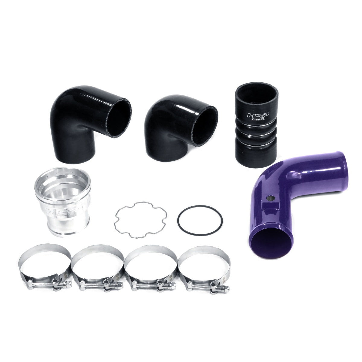 Replacement Cold Side Tube For 2011-2022 Ford Powerstroke F250/350 6.7L-Illusion Purple HSP Diesel