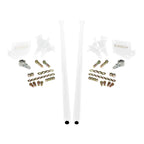 Traction Bars For 2011-2017 Ford Powerstroke 6.7L F250 F350 SRW (ECSB)-Polar White HSP Diesel