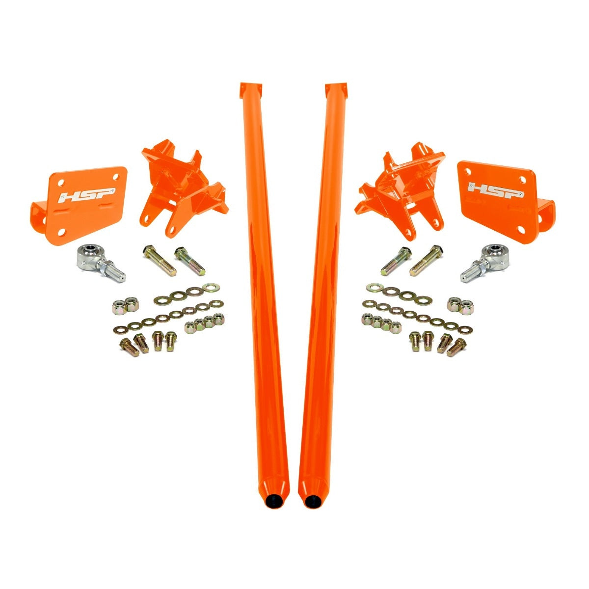 Traction Bars For 2011-2017 Ford Powerstroke 6.7L F250 F350 SRW (ECLB,CCSB)-M&M Orange HSP Diesel