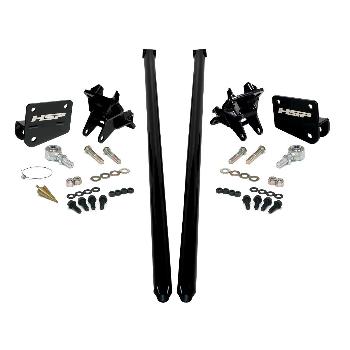 Traction Bars For 2011-2017 Ford Powerstroke 6.7L F350 DRW (ECSB)-Ink Black HSP Diesel