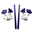 Traction Bars For 2011-2017 Ford Powerstroke 6.7L F350 DRW (ECLB,CCSB)-Illusion Purple HSP Diesel