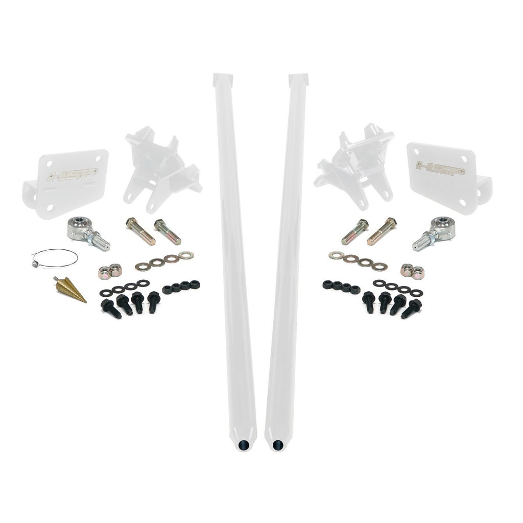 Traction Bars For 2011-2017 Ford Powerstroke 6.7L F350 DRW (ECLB,CCSB)-Polar White HSP Diesel