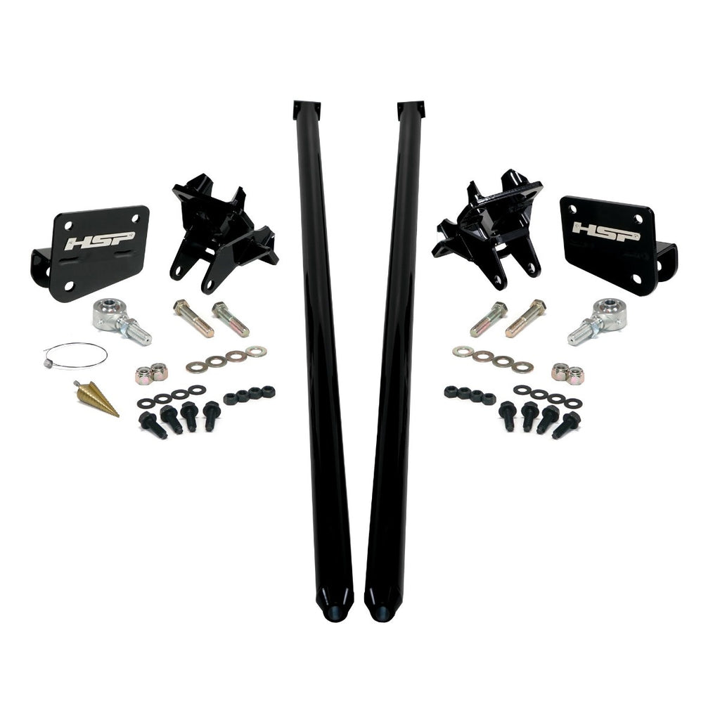 Traction Bars For 2011-2017 Ford Powerstroke 6.7L F350 DRW (CCLB)-Ink Black HSP Diesel